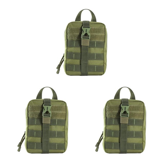 Eigraketly Bolsa de almacenamiento al aire libre Camping Senderismo Accesorios de supervivencia Cintura Bolsa Pesca Montañismo Bolsillo Oxford Paquete Type1 NO1
