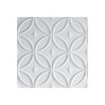 thumbnail image 1 of FASÄDE Easy Installation Rings Matte White Wall Panel Sample (12" X 12" Sample), 1 of 1