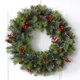 thumbnail image 1 of Christmas Wreath for Front Door Home Hanging Rattan Farmhouse Decor New Year Festival Celebration Christmas Wreath Natal Navided40cmUnited States He Qiyong unisex, 1 of 1