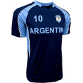 thumbnail image 2 of J4K Argentina Flag Soccer Jersey #10, Polyester, Blue, YS-XXL, 1-Pack, 2 of 4