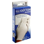 Cara Moisturizing Eczema Cotton Gloves, Medium, 1 Pair