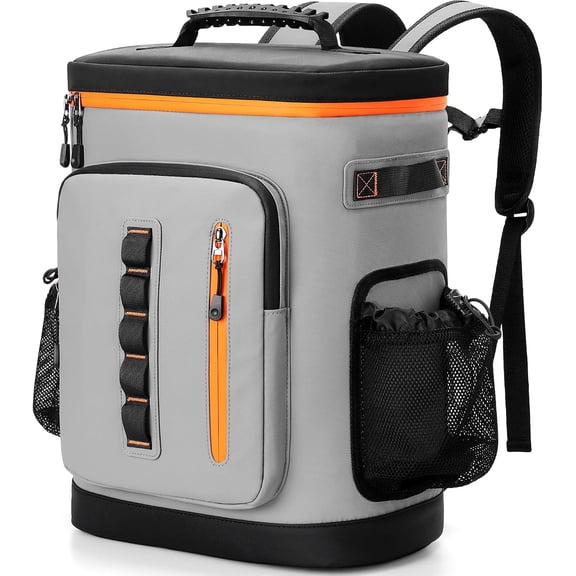 39 Can Insulated Backpack Cooler, Waterproof, Leak Proof | 26L Soft Cooler Bag, Large Ice Chest Backpack, Men & Women, for Beach Picnic Hiking Fishing Camping Travel