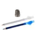 thumbnail image 1 of Lápiz de Tiza para Sastres de 2 Piezas para Modistas + 1 Dedal de Costura de Metal Sunnimix Tailor Chalk Pencil, 1 of 8