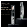 thumbnail image 4 of Door Lock, Tuya Electronic Lock Biometrics Fingerprint Lock Smart Door Lock Password 3D Face Recognition Key IC Card Camera Electronic Lock ,Easy to Install, 4 of 7