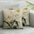 thumbnail image 3 of HENGT Pillow Covers Spring Floral &amp; Plants Decorative Throw Pillow Case Cushion Cover Square Pillowcase for Sofa, 3 of 5