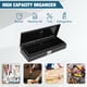thumbnail image 2 of Aluminum heavy - duty truck tool box con handle y lock, waterproof, para pickup trucks, negra, 2 of 6