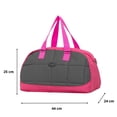 thumbnail image 3 of Maleta Sport De Mujer FANA Liza Color Gris / Rosa Precio Bajo Vende, M4061!!, 3 of 3
