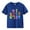 Dark Blue, variant on Number Day Maths Day Girls and Boys Fun Colorful Numbers Print T Shirts Summer Casual Short Sleeve Crewneck T Shirts Tops(Purple,4-5 Years)