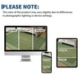 thumbnail image 6 of GlowSol 2'x6' Hallway Runner Rug Indoor Modern Bordered Braided Print Non Slip Bedroom Runners for Laundry Kitchen, Green, 6 of 8