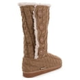 thumbnail image 5 of Muk Luks Women's Lilyana Faux Fur Lined Side Button Knit Boots, 5 of 6