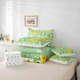 thumbnail image 6 of Manfei Cute Cartoon Duck 7-Piece Bedding Comforter Set,Kawaii Frog King Bedding Sets,Yellow Green Bed Sheets For Girl Boy,Super Cozy Room Decor Reversible, 6 of 8