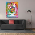 thumbnail image 3 of Epic Graffiti 'Aquarius' by Dean Russo, Canvas Wall Art, 40"x54", 3 of 8