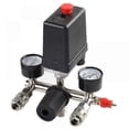 thumbnail image 1 of Pressure regulator with pressure switch for compressor Pressure switch with 2 displays, 1 of 5