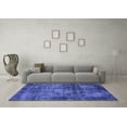 thumbnail image 3 of Ahgly Company Indoor Rectangle Oriental Blue Industrial Area Rugs, 3' x 5', 3 of 4