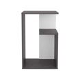 thumbnail image 4 of TUHOME Everet 25" High Side Table, Onix - White, 4 of 5