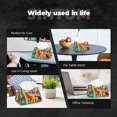 thumbnail image 6 of Kdxio Colorful Plastic Blocks Pattern Print Tissue Box Cover,Modern PU Leather Rectangular Tissue Box Holder for Bathroom Living Room Bedroom Office Desk Car Home, 6 of 6