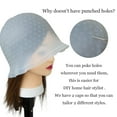 thumbnail image 6 of Silicone Highlight Hair Cap with Needle Professional Reusable Highlighting Caps with Hooks for Color Hair Salon Hairdressing Dyeing Staining Tools for Women Men, 6 of 7