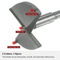 thumbnail image 5 of Uxcell 2 Pieces Forstner Drill Bits 60mm (2-3/8") Tungsten Carbide Wood Hinge Drill Bit Woodworking, 5 of 6