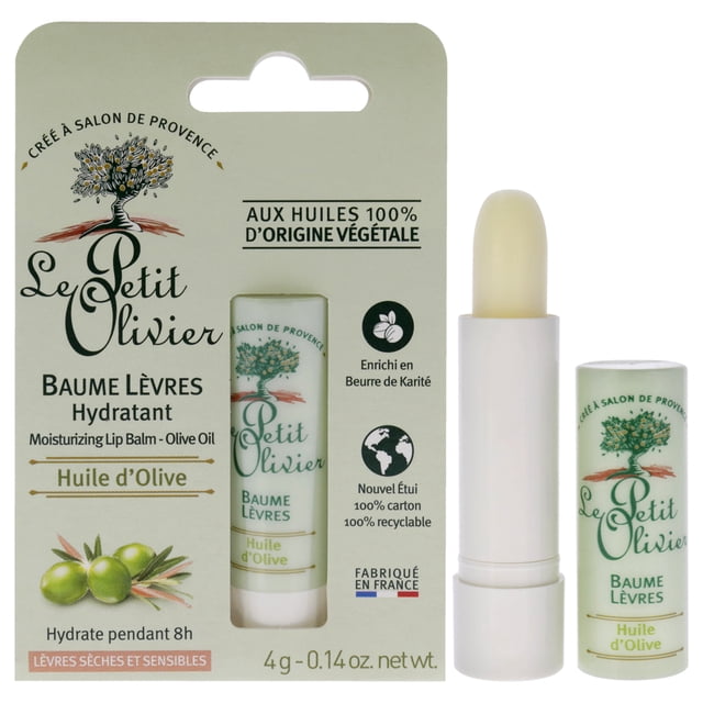 Bálsamo labial hidratante Le Petit Olivier aceite de oliva 0,14 oz
