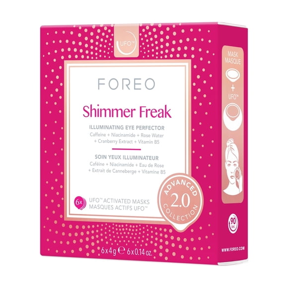 Colección iluminadora para rostro y contorno de ojos FOREO Shimmer Freak Advanced 2.0