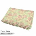 thumbnail image 5 of Abstract Floor Pillow Lounger Cover, Little Flower Shaped Dots Creative Circles in Various Colors Happiness Art Design, Nap Mat Printed Fabric Case for 5 Pillows, 88" x 27", Multicolor, by Ambesonne, 5 of 5