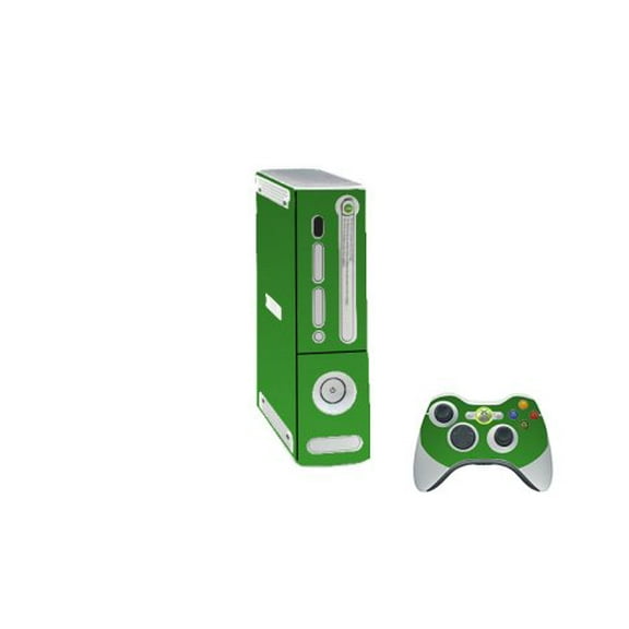 Microsoft Xbox 360 Original CHROME GREEN Console Skin