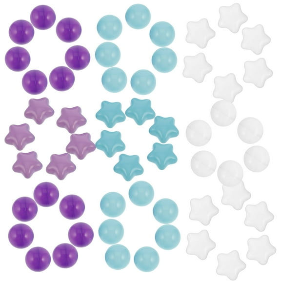 Hemoton 100pcs Colorful Balls for Baby Ball Pits Ideal for Kids Playpen Pool Party Decorations Sensory Play Plastic Balls