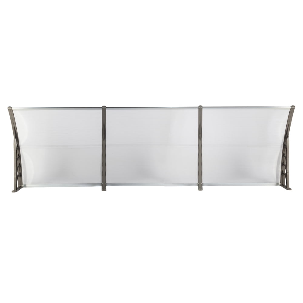 Kadyn 118.11"x 38" Door Canopy Patio Cover , Door Awning for Outdoor Patio, OWindow Awning for home windows and doors, Gray Kadyn 118.11"x 38" Door Canopy Patio Cover , Door Awning for Outdoor Patio, OWindow Awning for home windows and doors, Gray