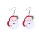 thumbnail image 3 of EeaseMX 1 par de pendientes navideños de campana de Papá Noel, pendientes decorativos de Navidad, artículos de fiesta, regalos para mujeres y niñas (Papá Noel 2), 3 of 7