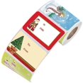 thumbnail image 1 of 250 Pcs Christmas Gift Tags Christmas Name Tag Stickers Holiday Decorative Presents Tag Xmas Self Adhesive Name Tags, 1 of 6