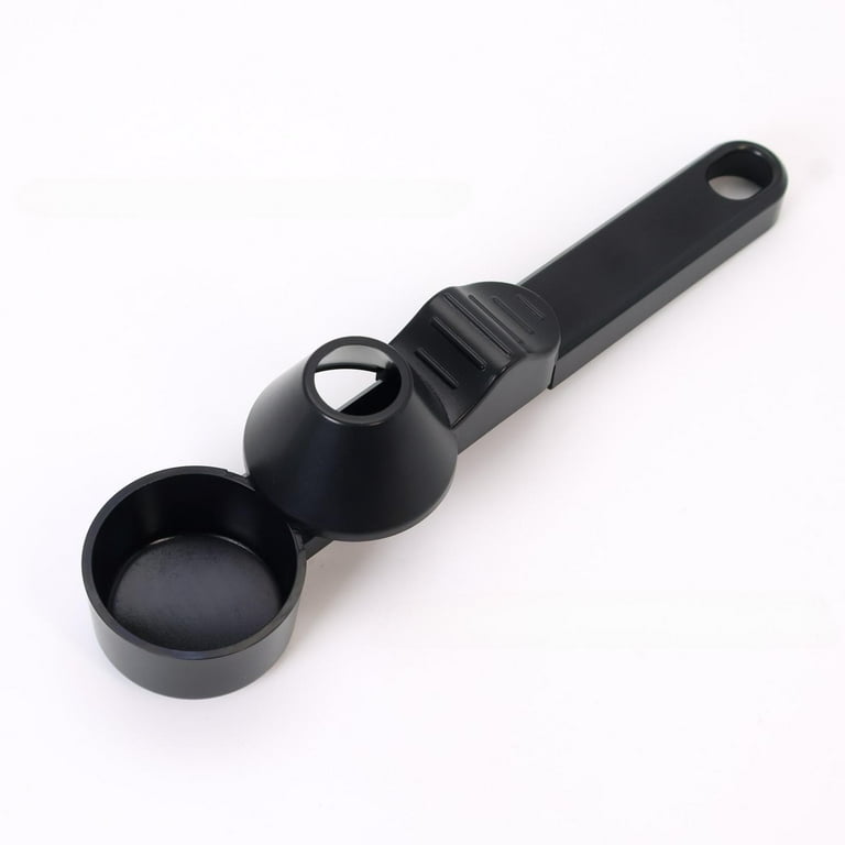 Coffee Scoop & Funnel for Reusable K Cup Refillable Coffee Pods Coffee Measuring Spoon 2 Tablespoon Capacity Scoop with Funnel for Ground Coffee Protein Powder Tea