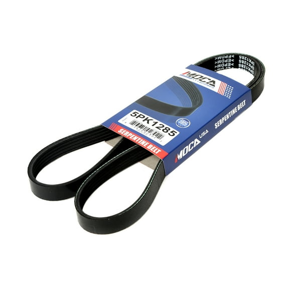 MOCA AUTOPARTS 5PK1285 Serpentine Belt for 99-98 Dodge Avenger L4 2.0L & 00-98 Infiniti QX4 V6 3.3L & 00-99 Nissan Pathfinder V6 3.3L & 99-98 Mitsubishi Eclipse L4 2.0L and More