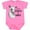 Raspberry, variant on Inktastic Easily Distracted by Goats Cute Goat Boys or Girls Baby Bodysuit