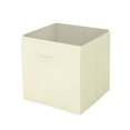 thumbnail image 1 of Textile Storage on Sale Clearance Ornavo Home Storage Cube Foldable Fabric Storage Box Linen Shelf Basket Cube Organizer for Closet with Leather Handles Beige, 1 of 6