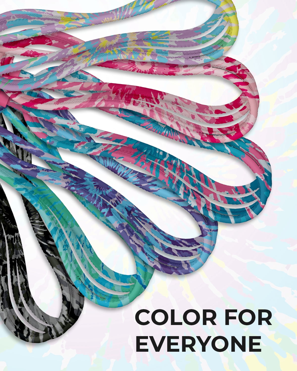 Liquipel Powertek Type-C Fast Charger Cable, 6ft USB-C for Galaxy, Note, Tab, MacBook, Tie Dye