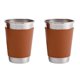 thumbnail image 1 of KAKOWELY 2 jarras de cerveza de acero inoxidable, tazas de agua sencillas, vajilla de metal, 1 of 4