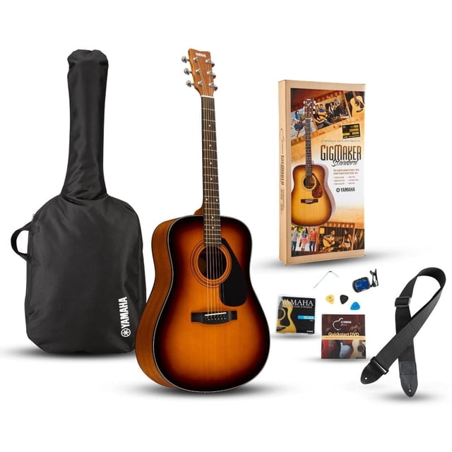 Guitarra acústica Yamaha GigMaker Standard con accesorios