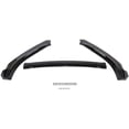 thumbnail image 2 of ECCPP 3pcs Front Bumper Lip Splitter fit for compatible with 2014-2018 for MAZDA M6 Glossy Black Trim Protection Splitter Spoiler, 2 of 8