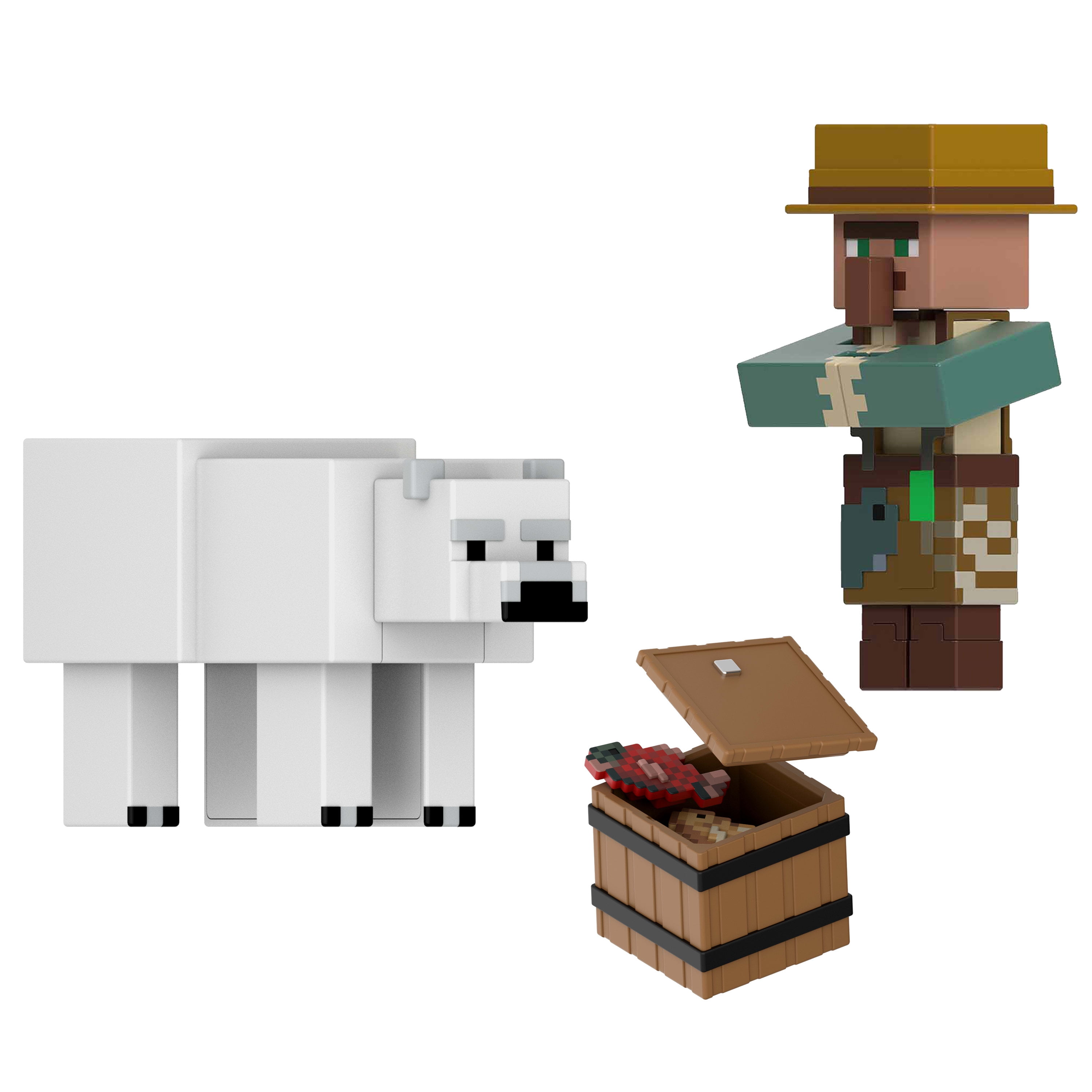 Minecraft-Action-Figures-&-Accessories-2-Pack,-3.25-inch-Scale-Collectible-Sets-(Characters-May-Vary)