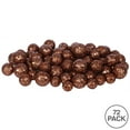 thumbnail image 2 of Vickerman 20MM/25MM/30MM Dark Copper Glitter Polystyrene Ball Christmas Ornament, 72 per Bag, 2 of 2