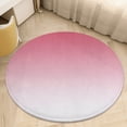 thumbnail image 6 of Aesthetic Heather Violet And White Gradient Round Carpet Circle Rug Outdoor Patio Area Rug Washable Large Area Rugs Hallway Room Decor Fitness Mats, 6 of 8