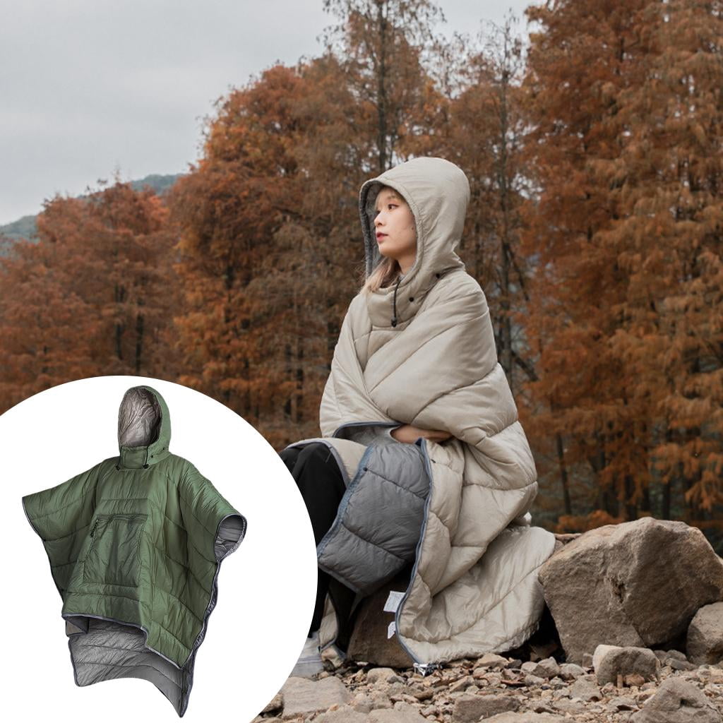 Poncho De Pluie Imperméable Unisexe - Léger Et Portable - Parfait Pour Randonnée, Vélo, Camping - Taille Unique