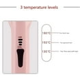 thumbnail image 3 of 2025 Cordless Mini Hair Waver - Ceramic Deep Wave Iron for Beachy Waves & Natural Curls (2-in-1 Straightener & Curler)(White), 3 of 5