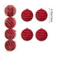 thumbnail image 3 of Bolas Navideñas Circulares Pintadas con Efecto Nevado, Set de 4 Bolas Rojas de 12 Cm | Decoración para Colgar En El Árbol de Navidad, 3 of 6