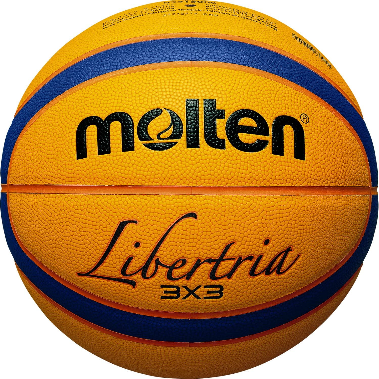 palanca Convención Facilitar Molten 3X3 official Match Basketball - Walmart.com