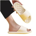 thumbnail image 5 of Kayannuo Summer Slippers for Women Clearance Women's House Slippers Indoor/Outdoor Women Men Massage Slippers Home Couple Shoes Indoor Outside Soft Soled Bathroom Bath Slippers, 5 of 5