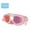 Pink, variant on Swim Goggles For Age 3-15, 1 Pack Goggles For Swimming With Nose Cover, No Leaking, Anti-Fog,