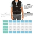 thumbnail image 6 of Men's Full-Zip Polar Fleece Vest, Black 3XL, 1 Count, 1 Pack, 6 of 7