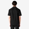 thumbnail image 2 of Camisa de trabajo Dickies XL negra de manga corta con acabado que absorbe la humedad, 2 of 7