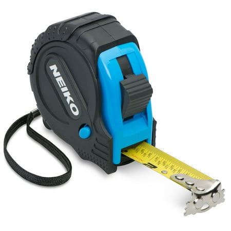 

Neiko Neiko Tape Measure 1 x 25 Easy Read | SAE Magnetic Hook Belt Clip & Strap